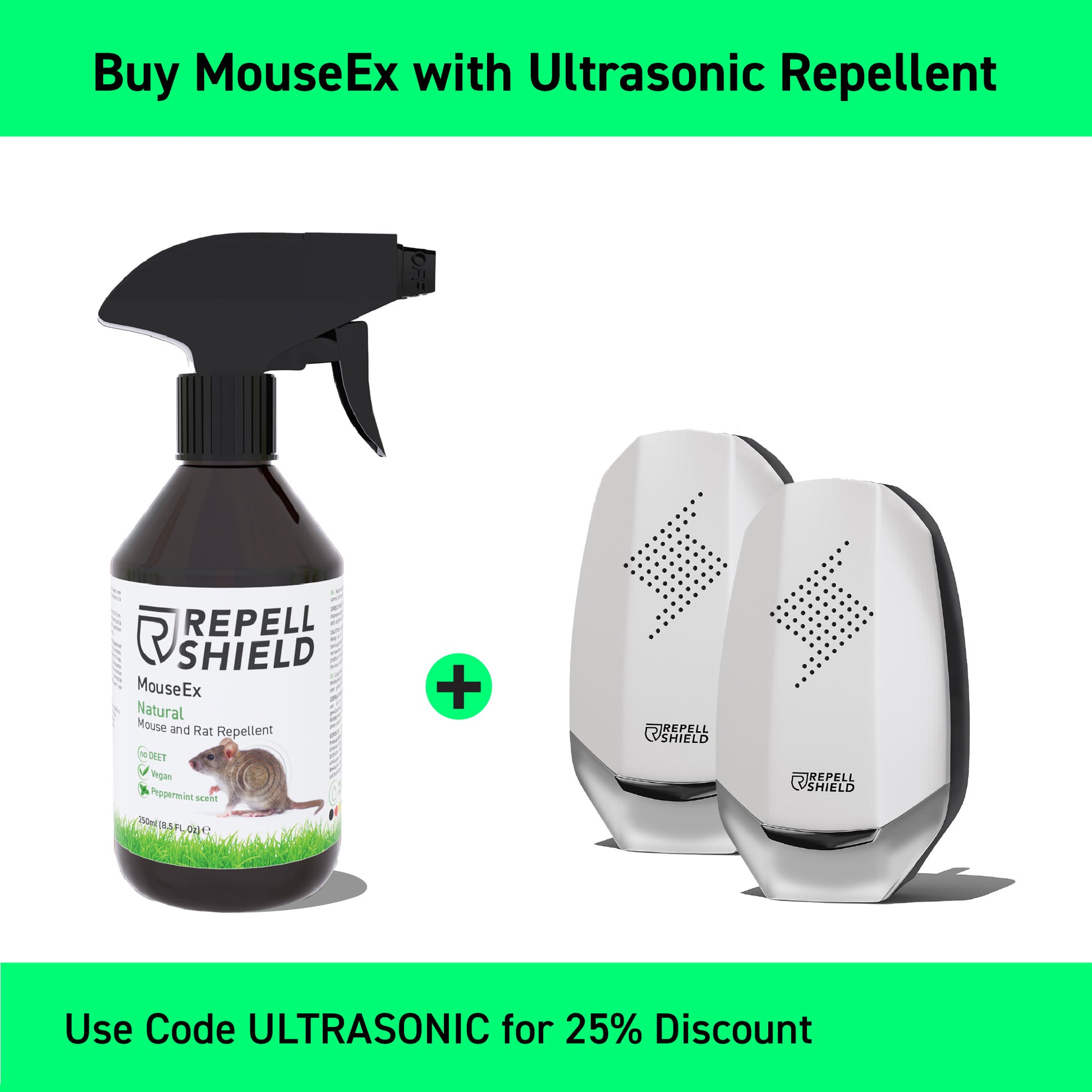 Ultrasonic Mouse & Rat Repeller
