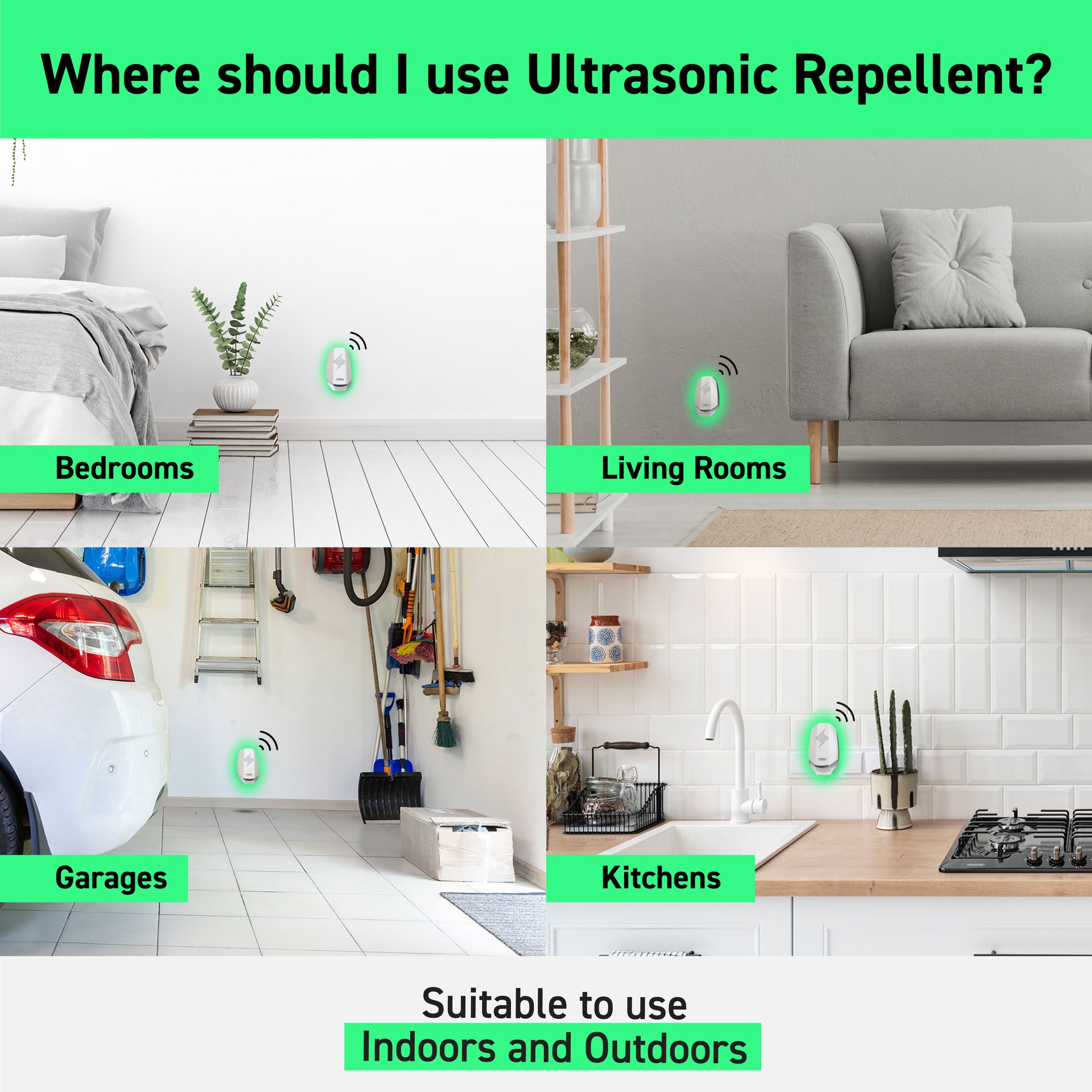Ultrasonic Mouse & Rat Repeller Usage