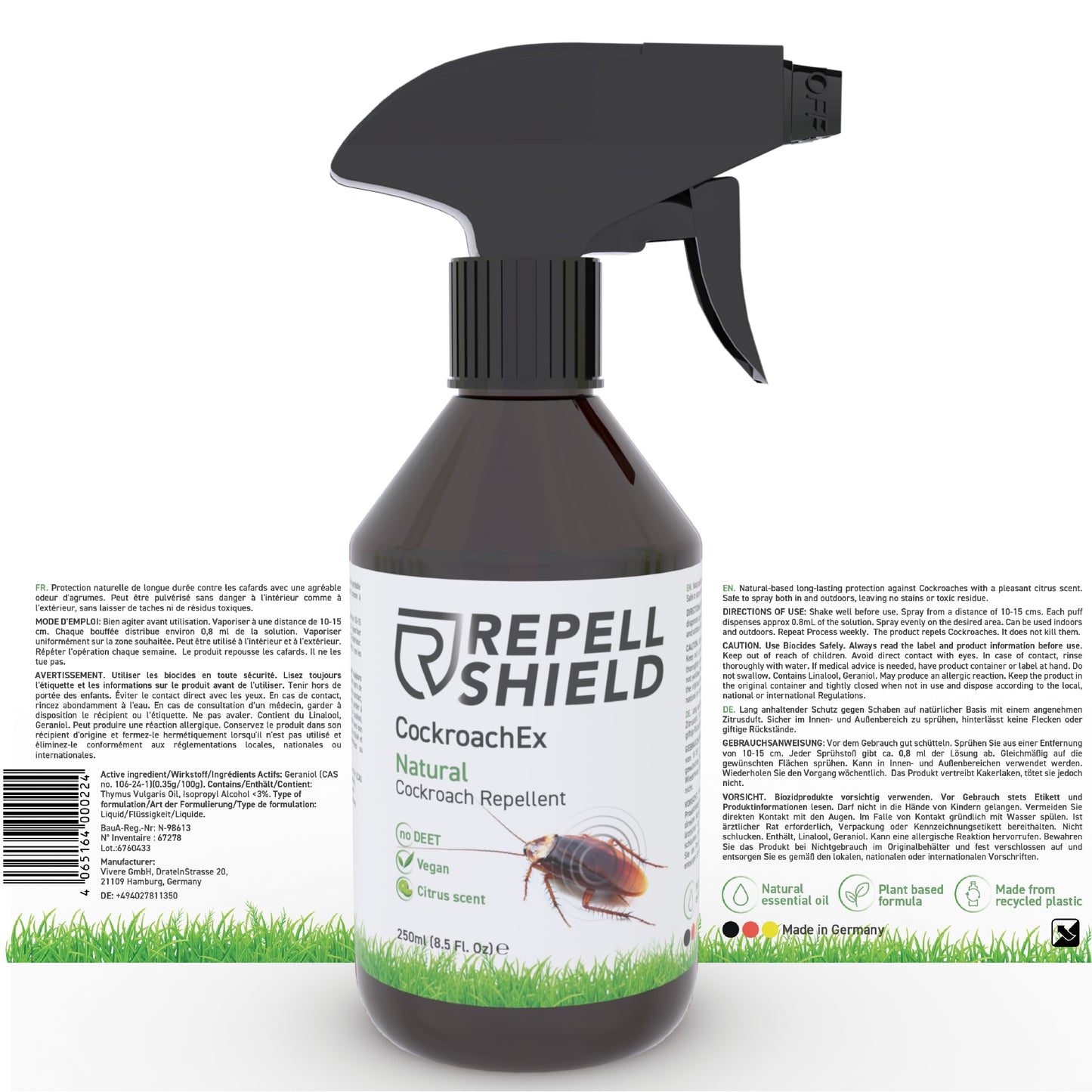 RepellShield - Cockroah Repellent Spray