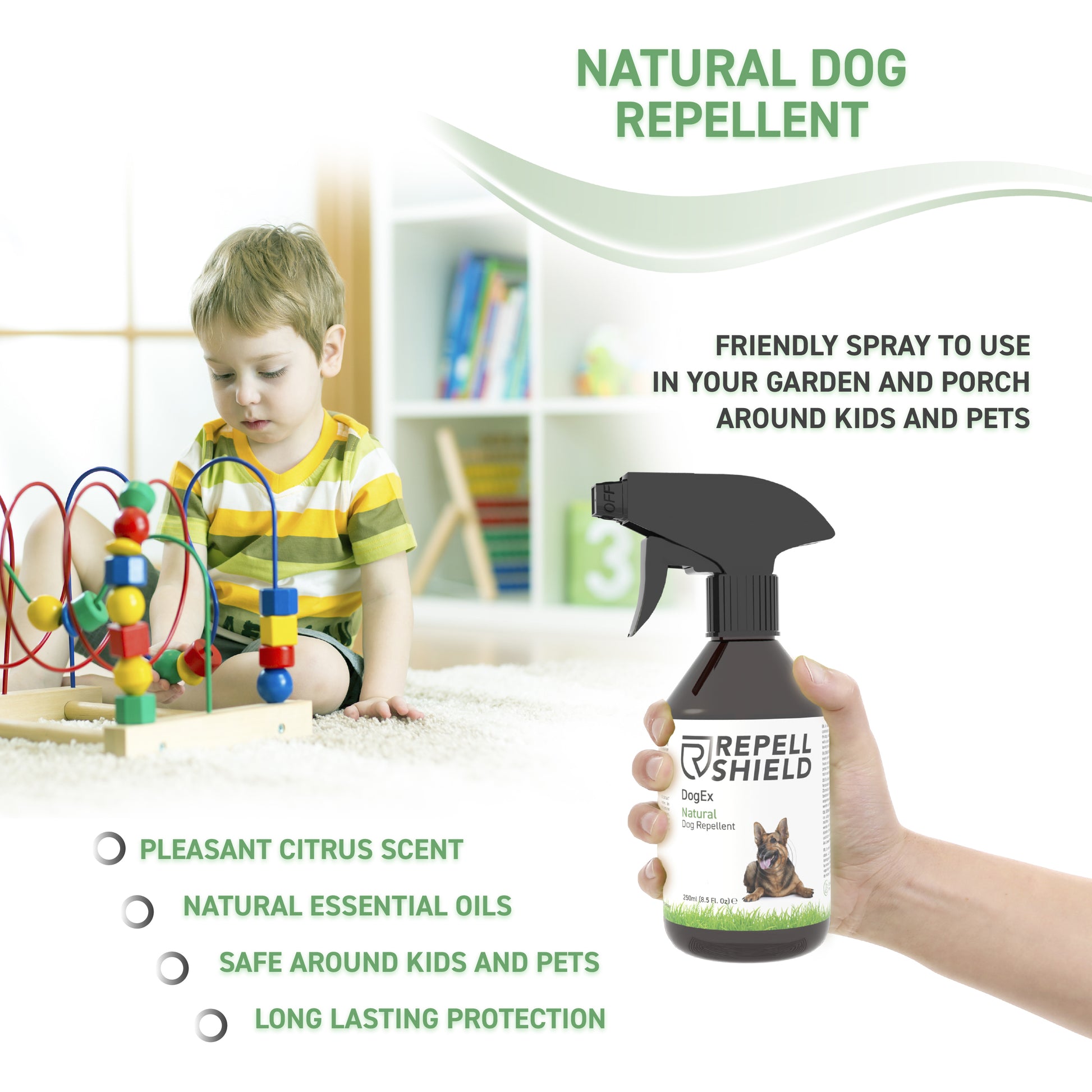 Natural Dog Repellent